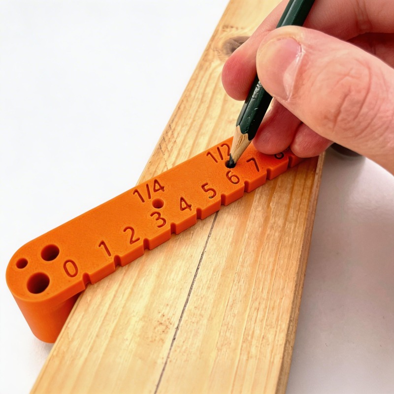 Dovetail Marking Guide - Holzbearbeitungs-Zentrierhilfe | Präzisionslinienzeichnungs- und Bohrlehrlingswerkzeug für