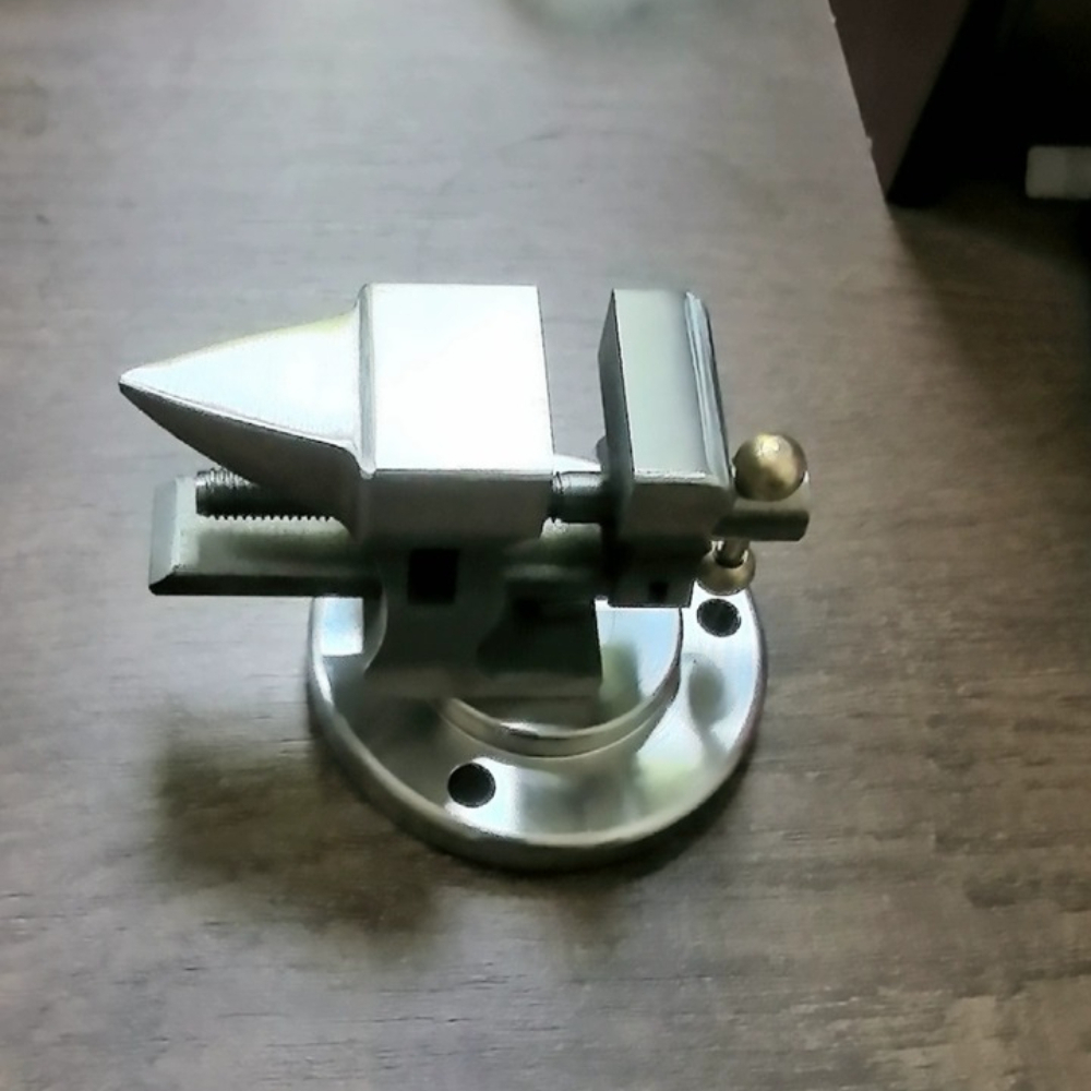 Bench Vise Swivel - Verstellbare Desktop-Mini-Werkbankklemme aus 304 Edelstahl mit