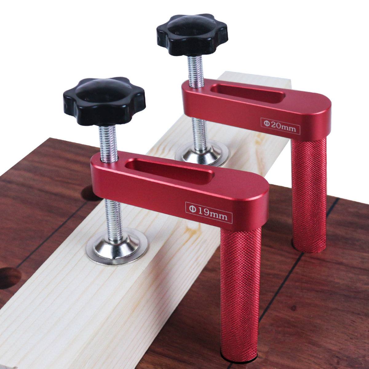 Bench Dog Hole - 1 Stück 19 mm/20 mm Hundelochklemme