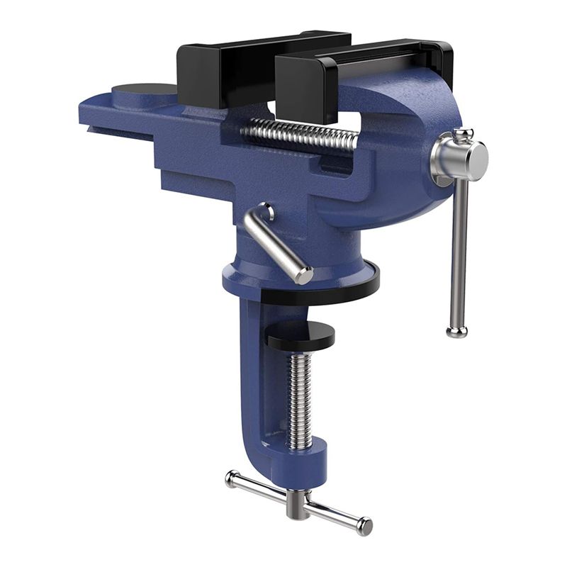 Bench Vise Swivel - KYCOR-Tischklemmen Feste Werkzeugklemme 3 Zoll Tischschraubstock