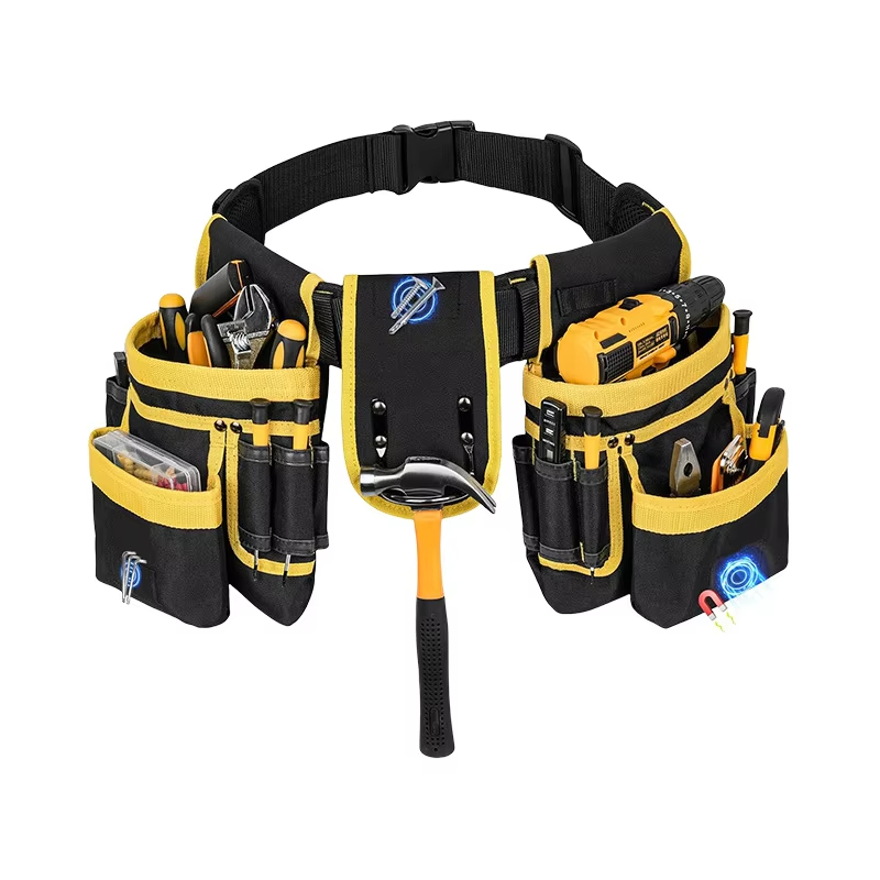 Mini Workshop Tools - Verstellbare Werkzeugtasche mit abnehmbarer Arbeitstasche, strapazierfähige