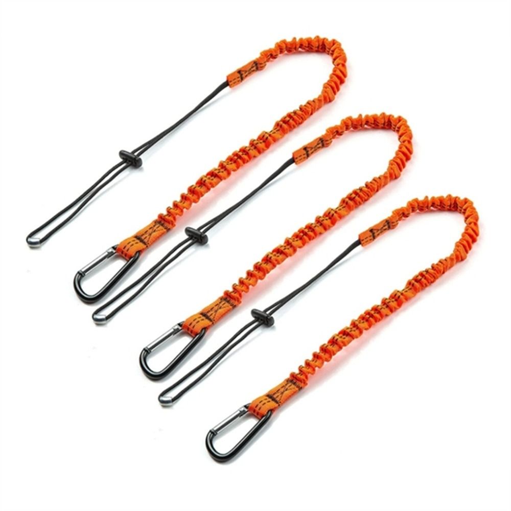 Mini Workshop Tools - Sicherheitsseil, teleskopisch, Anti-Fall-Gurt mit Karabinerhaken für