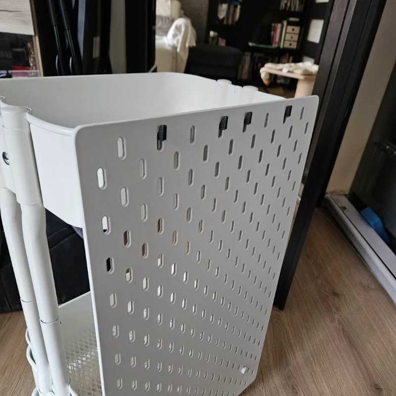 Workshop Tools Trolley - Trolley-Pegboard-Hakenverbinder für Aufbewahrungswagen, Wandpaneel-Verbindungshalterung, Werkstatt-Aufbewahrungszubehör