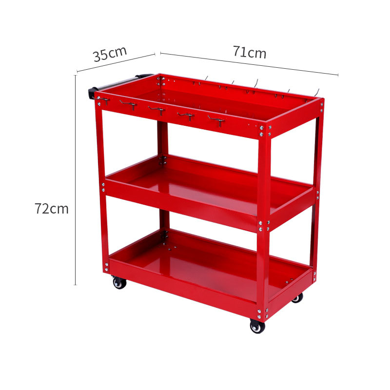 3-stöckiger Rollwerkzeugwagen, – Workshop Tools Trolley Bewertung und Preis