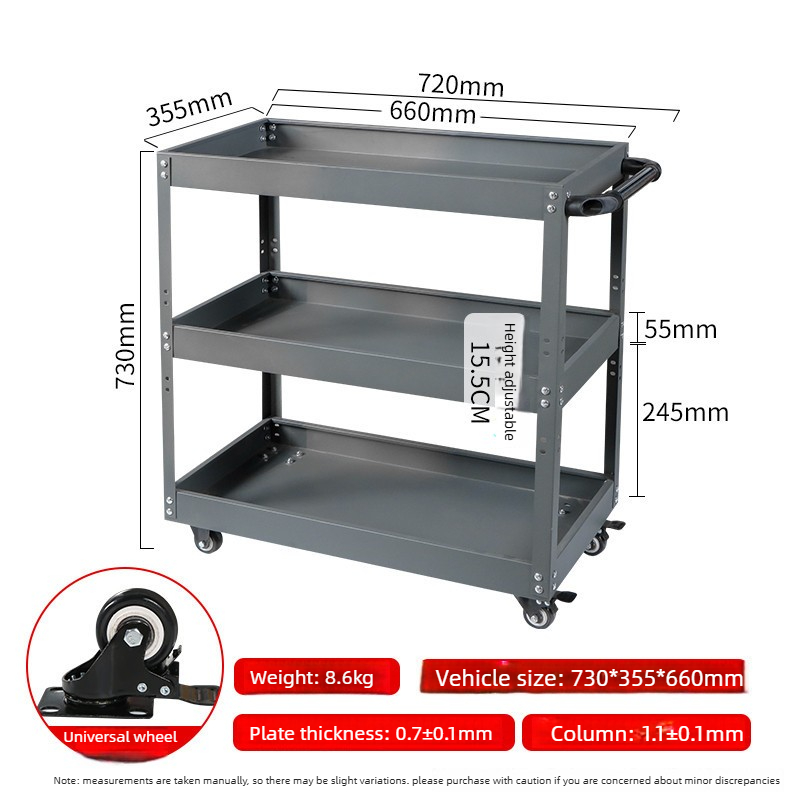 Mechaniker-Werkzeugwagen mit R – Workshop Tools Trolley Bewertung und Preis