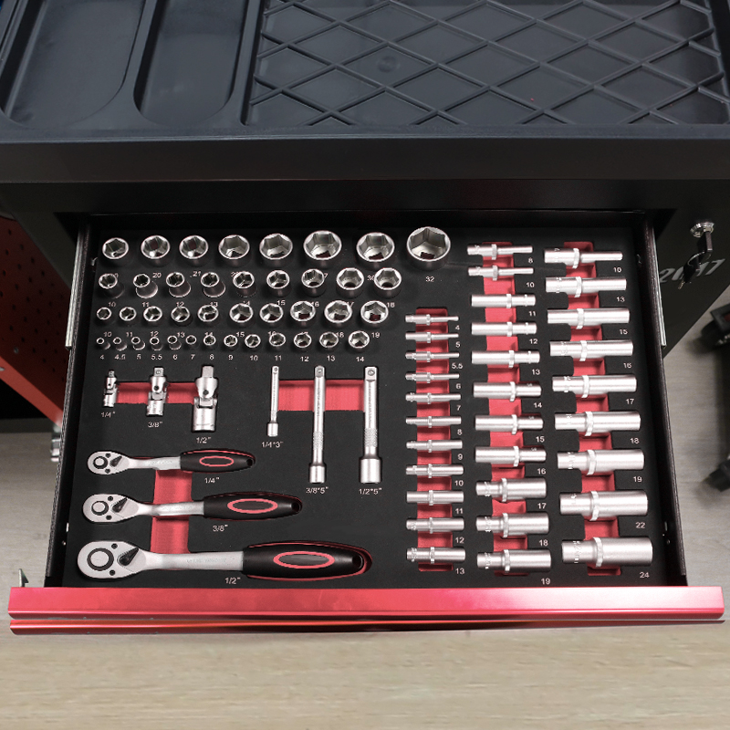 7-Schubladen-Werkzeugwagen mit – Workshop Tools Trolley Bewertung und Preis