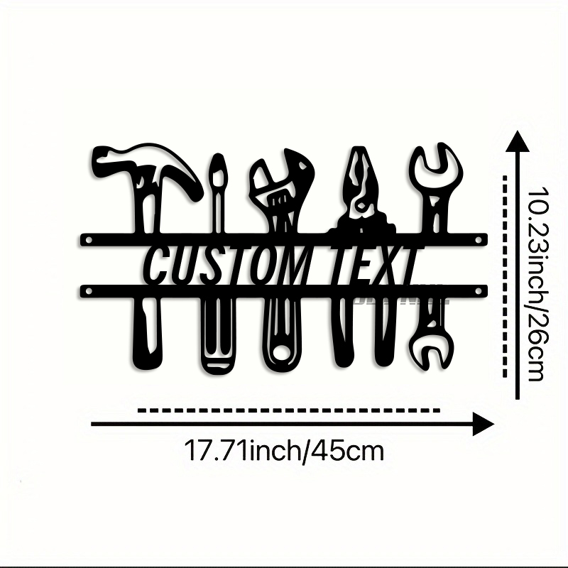 DIY-Wandkunst aus Eisen im Ind – Tools Name In Workshop Bewertung und Preis