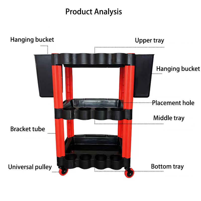Autore paratur Wasch werkzeug  – Workshop Tools Trolley Bewertung und Preis