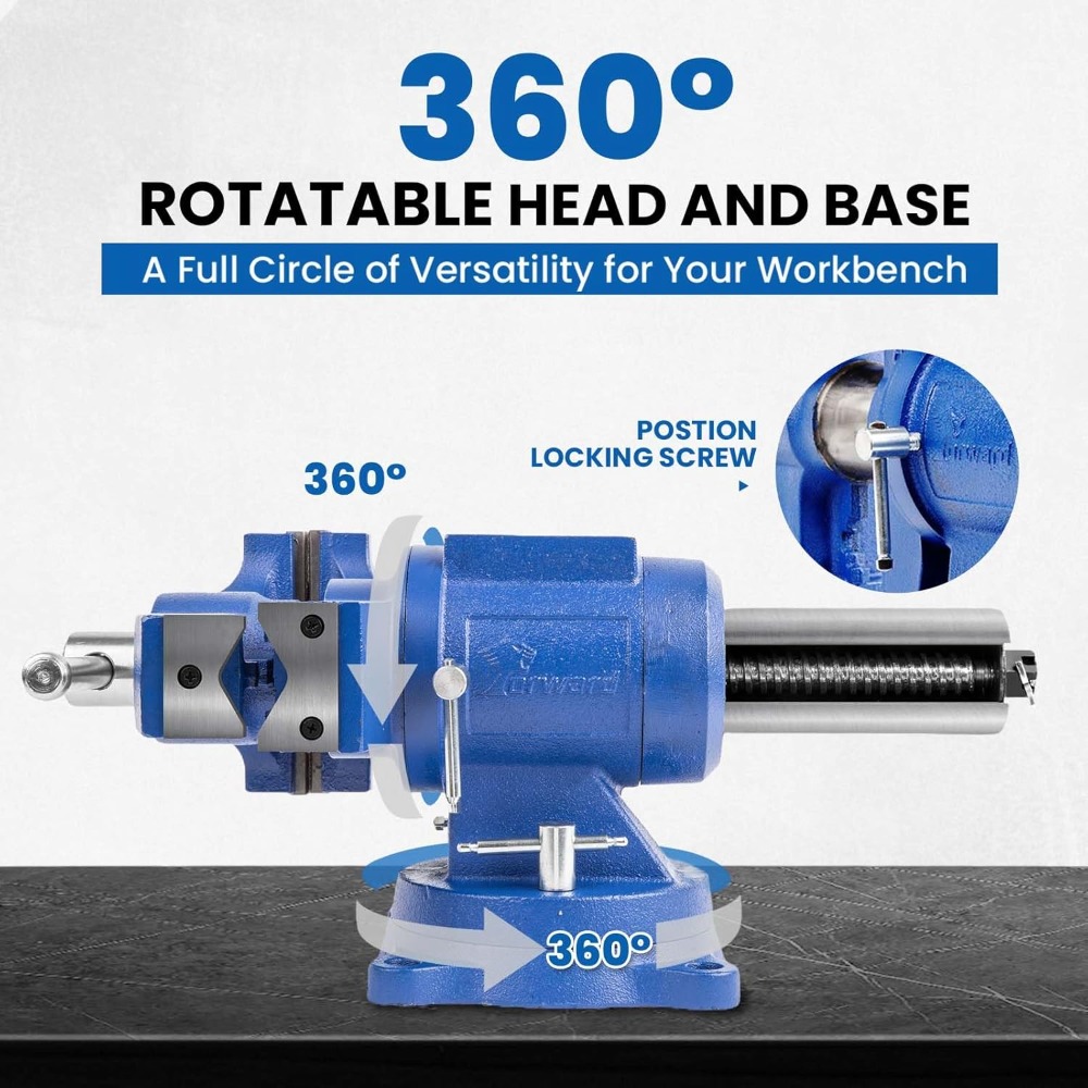 5 Zoll Schwerlast-Schraubstock – Bench Vise Swivel Bewertung und Preis