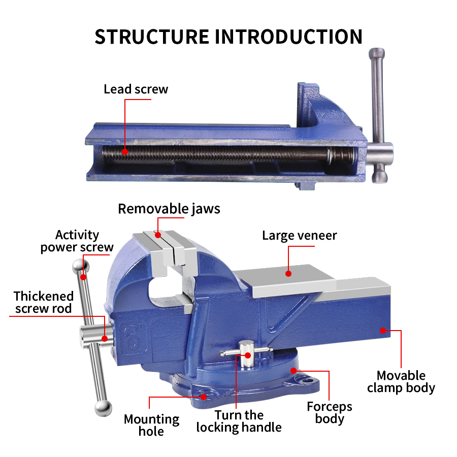 Hochleistungs-Schraubstock 3 Z – Bench Vise Swivel Bewertung und Preis