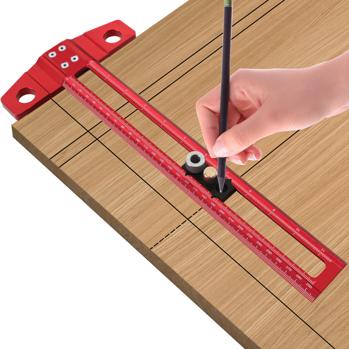 2-in-1 Holzbearbeitungs-Bohrpo – Dovetail Marking Guide Bewertung und Preis