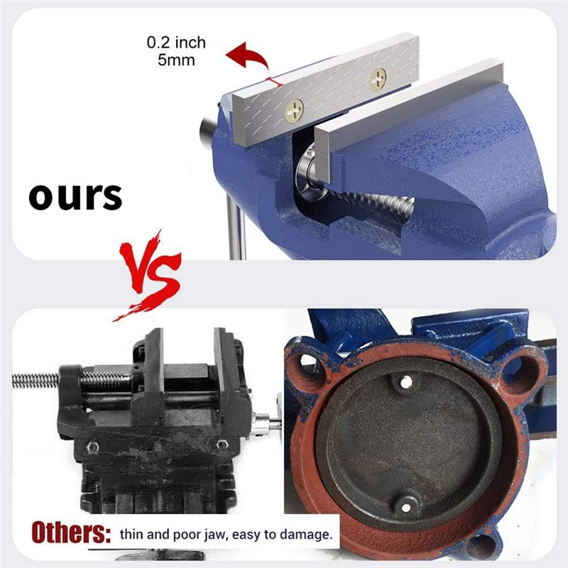 KYCOR-Tischklemmen Feste Werkz – Bench Vise Swivel Bewertung und Preis