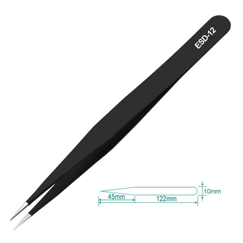 ESD-Pinzette, Edelstahl, Werks – Hand Tools In Workshop Bewertung und Preis