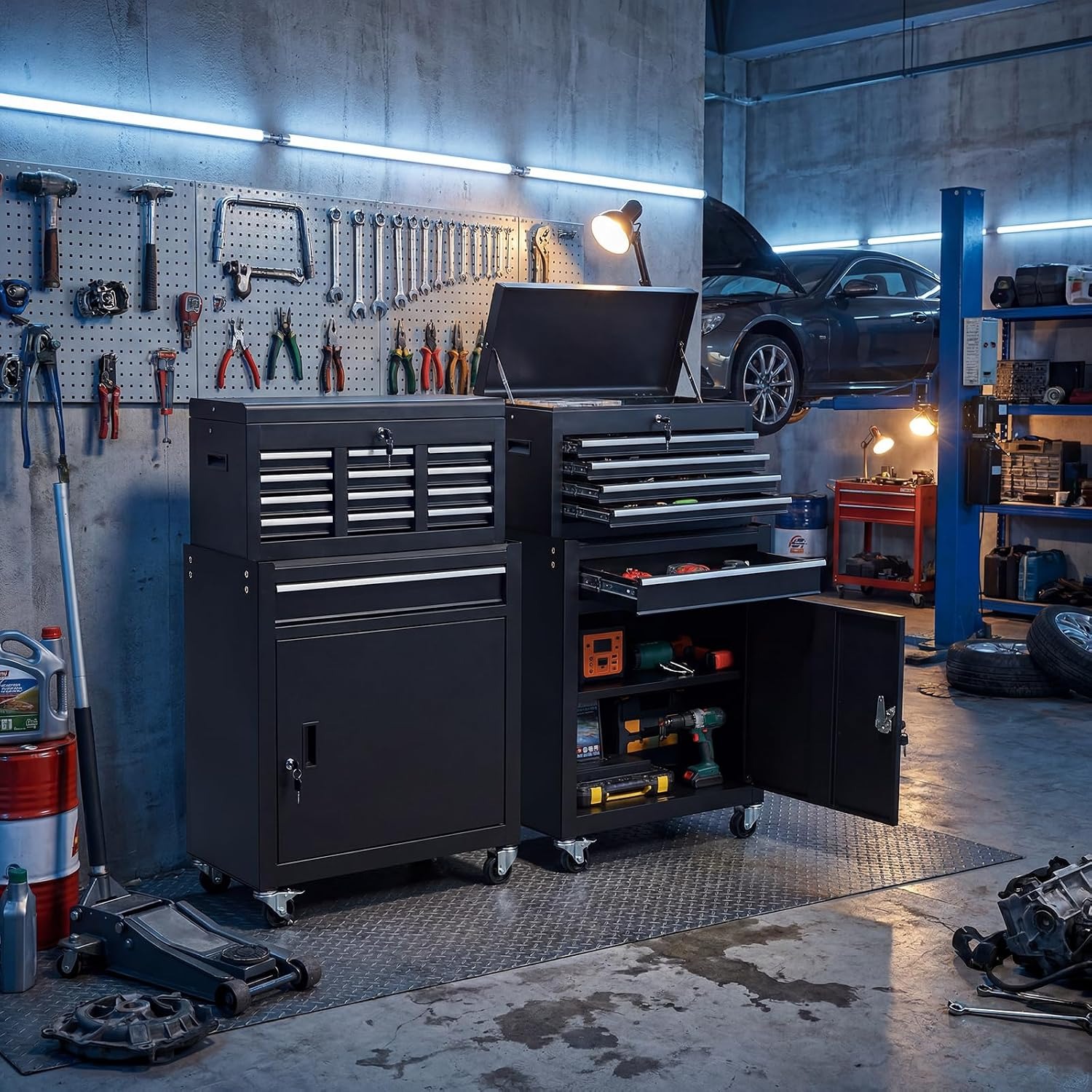 5-Schubladen-Rollwerkzeugschra – Workshop Tools Trolley Bewertung und Preis