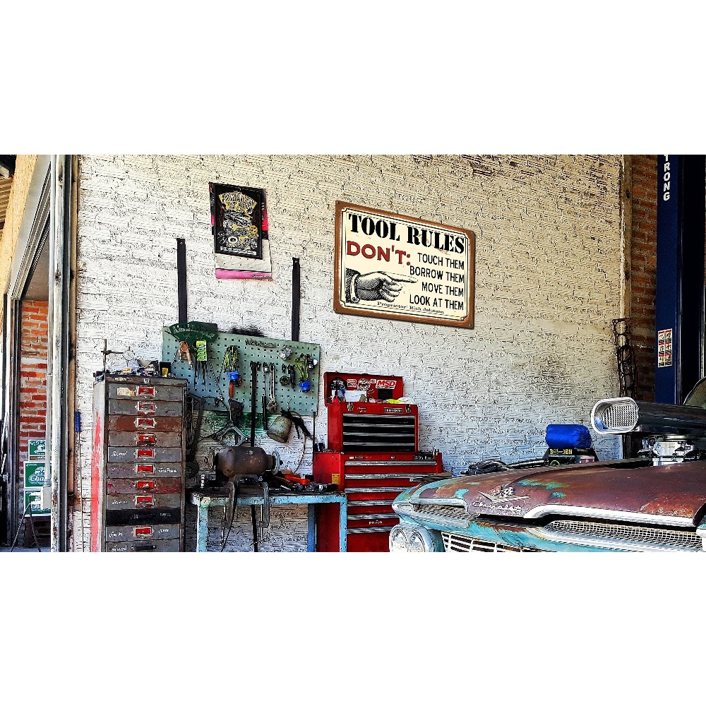 1 Stück Anpassbare Werkzeugreg – Tools Name In Workshop Bewertung und Preis