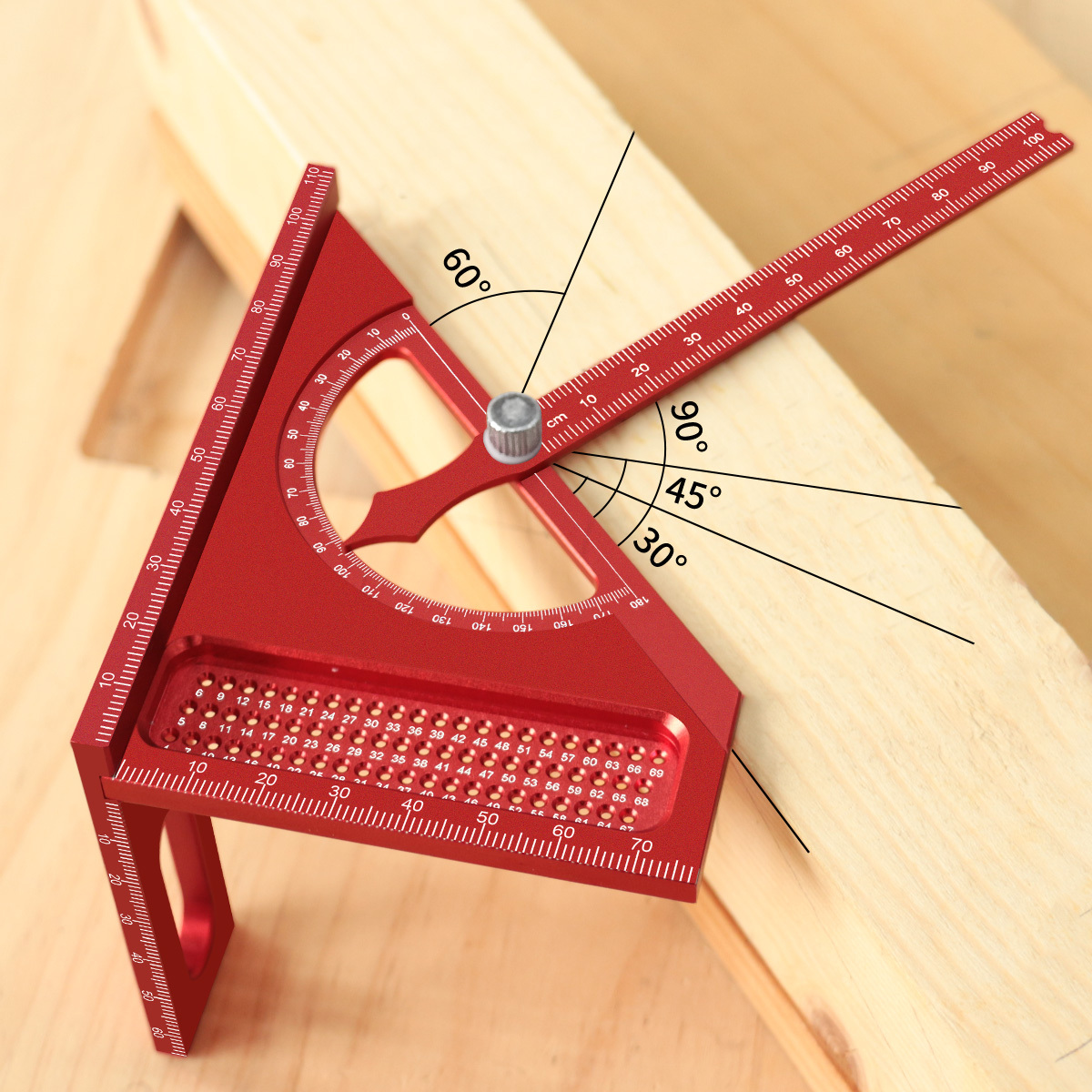 3D-verstellbarer quadratischer – Dovetail Marking Guide Bewertung und Preis