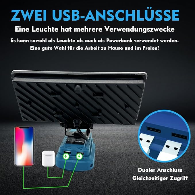 Tragbare LED-Arbeitsleuchte, k – Workshop Electric Tools Bewertung und Preis