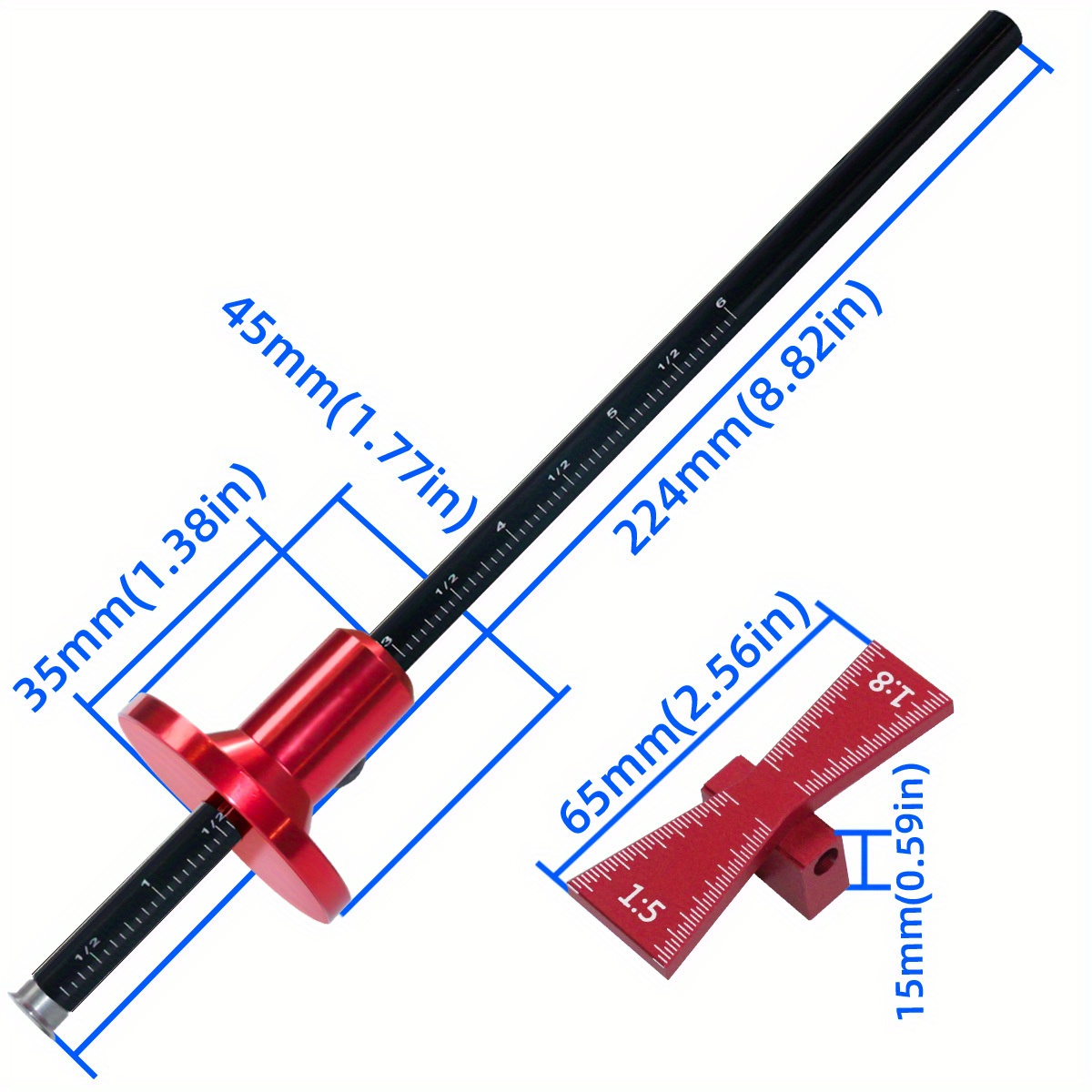 Radmarkierungslehre, Schwalben – Dovetail Marking Guide Bewertung und Preis