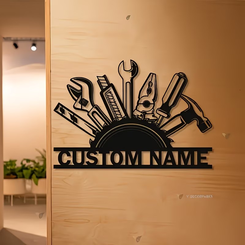 Personalisierte Metall-Werkzeu – Tools Name In Workshop Bewertung und Preis